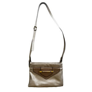 JLO Small Leather Champagne Color Handbag